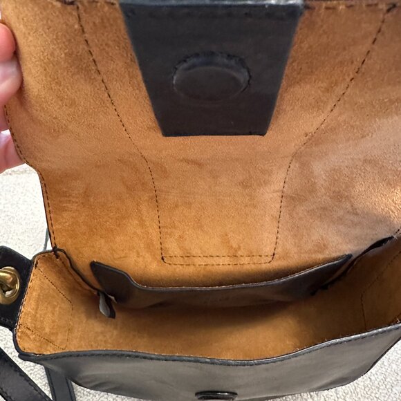 Frye Small Ilana Harness Leather Saddle Bag - Picture 6 of 12